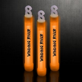 6" Premium Orange Glow Stick